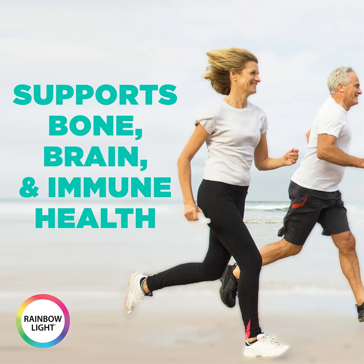Rainbow Light Adult Multivitamin, Vitamins C & Zinc, B Complex & Choline, Calcium & Vitamin D Supports Bone Health Rainbow Light