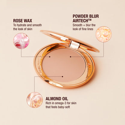 Charlotte Tilbury Airbrush Flawless Finish Setting Powder - Pore-Blurring Pressed Powder for Face Makeup to Minimize Shine with a Soft-Focus Finish - 1 Fair Charlotte TilburyBuy Supplements Australia