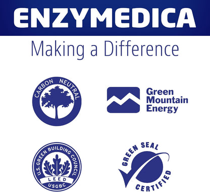 Enzymedica Betaine HCl for Men & Women - Betaine Hydrochloric Acid Supplement, Protease Digestive Enzyme Blend, Digestive Health Support, Occasional Heartburn & Indigestion Support, Vegan - 120 Caps