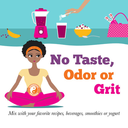 Regular Girl Organic Powder, Prebiotic Fiber Supplement and Probiotics for Women, Low FODMAP, 30 On-The-Go Packets, Unflavored, 30 Serving Packets