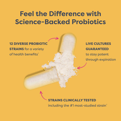 Renew Life Extra Care Digestive Probiotic 50 Billion CFU | 90 Vegetarian Capsules | Supports Digestive, Immune & Respiratory Health | Dairy, Soy and Gluten Free Supplement