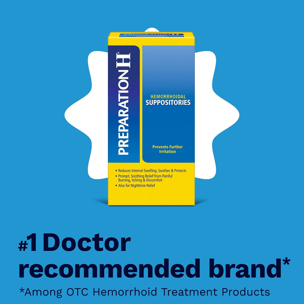Preparation H Hemorrhoid Suppositories For Itching And Discomfort Relief - 12 Count (Pack of 1) Preparation HBuy Supplements Australia