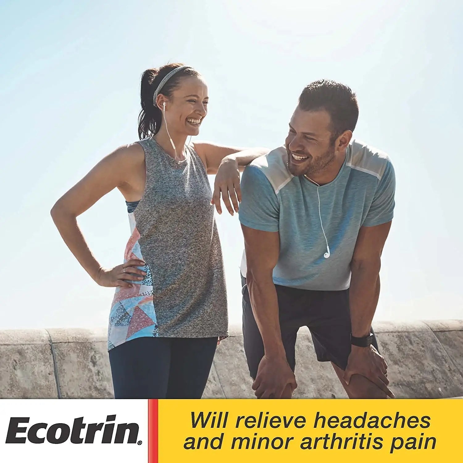 Ecotrin Safety Coated Aspirin Arthritis Pain Reliever Tablets, Regular Strength, NSAID 325 mg, 125 ct (Pack of 2) EcotrinBuy Supplements Australia