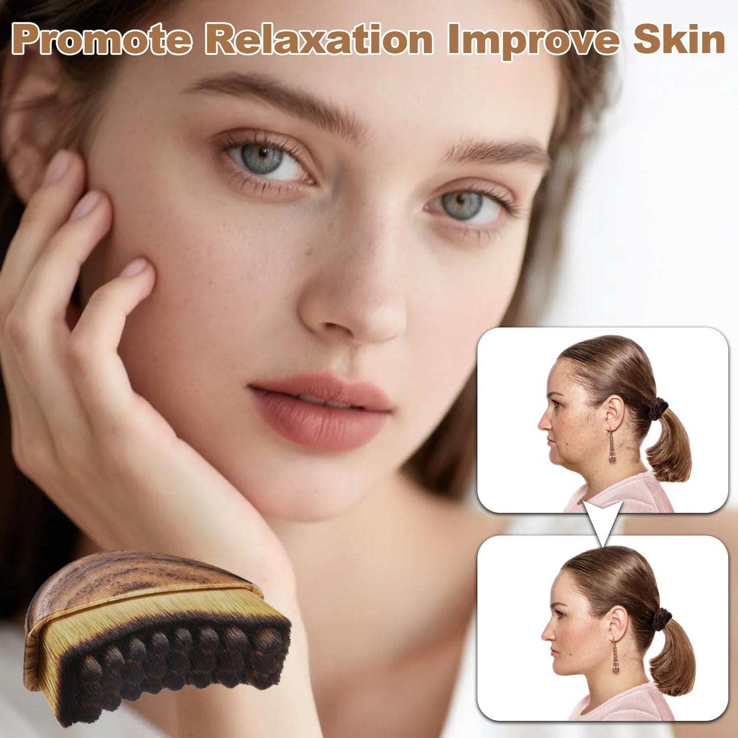 3PCS Lymphatic Contour Face Brush, Lymphatic Brush, Lymphatic Drainage Massager for Face, Chin & Jawline Sculpting,Ergonomically Designed to Fit The Skin Precisely KUNAL buy supplements Au