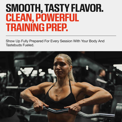 RAW Essential Tingle-Free Pre Workout Powder - Preworkout Without Beta-Alanine for Clean Energy & Focus - Workout Supplement with 200mg of Natural Caffeine - Pink Lemonade - 30 Servings