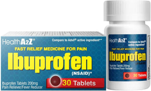 HealthA2Z® Ibuprofen Caplets 200mg | Pain Reliever & Fever Reducer | 24 Packs of 30 Tablets (720 Tablets Total) | Value Pack | NSAID HealthA2ZBuy Supplements Australia