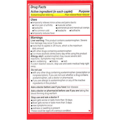 Tylenol 8 Hour Arthritis Pain Reliever Fever Reducer Extended Release Caplet, 225 Count TylenolBuy Supplements Australia