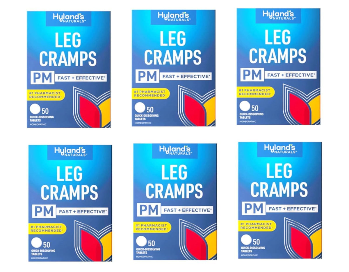 Hyland's Leg Cramps PM With Quinine Tablets 50 ea ( Pack of 6) Hyland'sBuy Supplements Australia