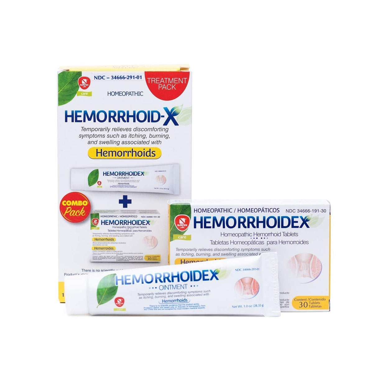 Nartex Hemorrhoid X Treatment Combo Pack 1 Tube & 30 Tablets NARTEX LABSBuy Supplements Australia