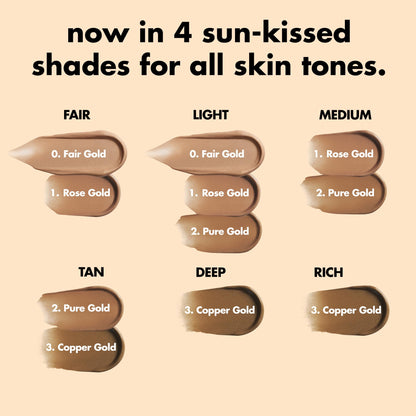 e.l.f. SKIN Bronzing Drops, Liquid Bronzer For Face & Skin, Creates A Sun-Kissed Glow, Infused With Vitamin E, Vegan & Cruelty-Free, Pure Gold e.l.f.Buy Supplements Australia