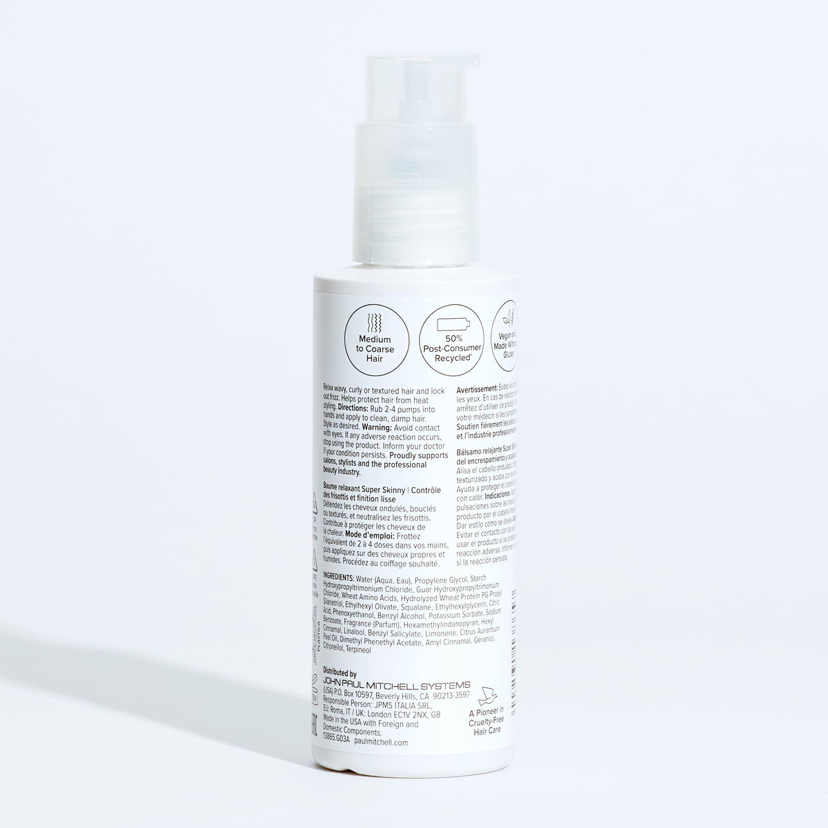Paul Mitchell Super Skinny Relaxing Balm, Frizz Control For Wavy, Curly or Textured Hair, 5.1 fl oz Paul MitchellBuy Supplements Australia