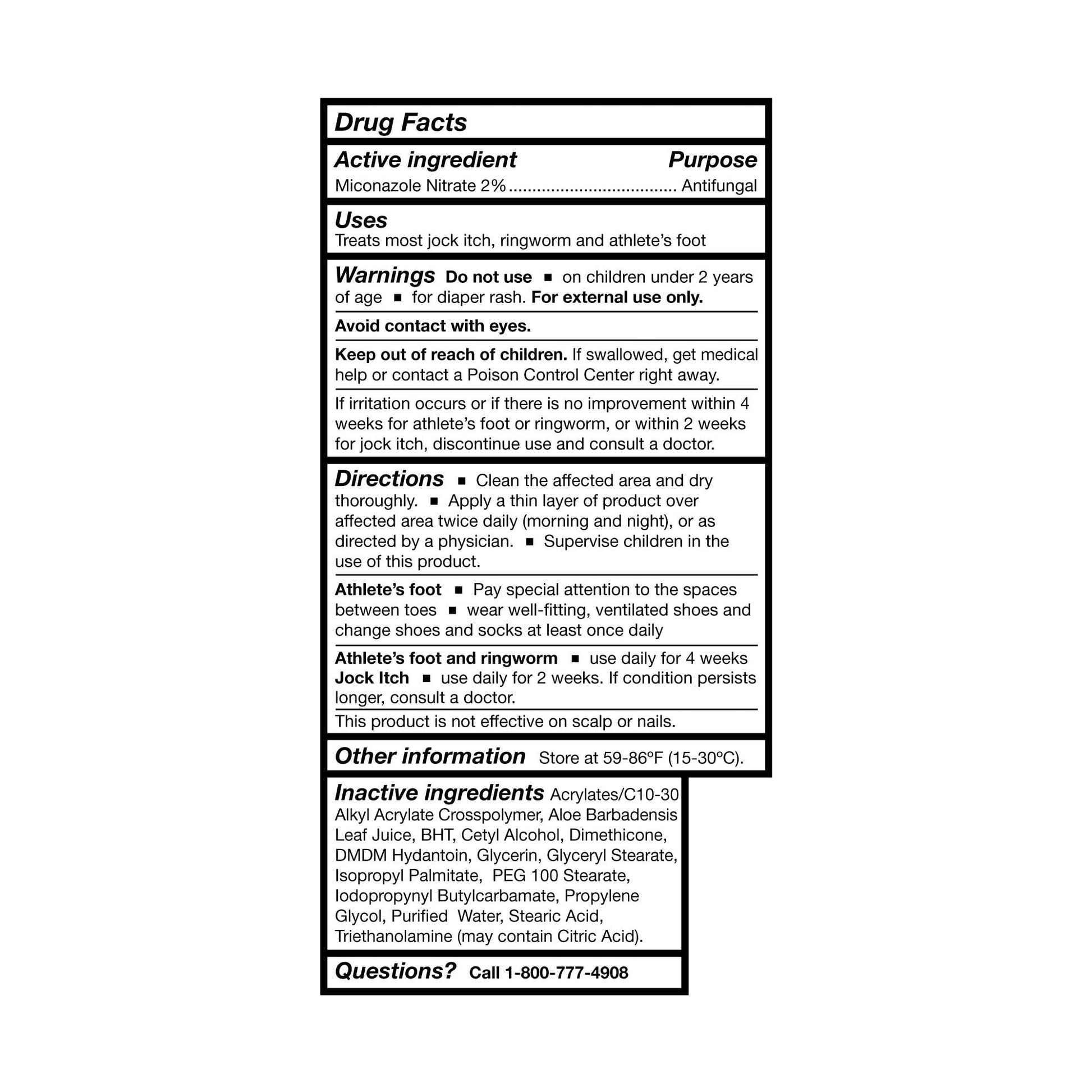 McKesson Antifungal Cream, 2% Miconazole Nitrate - Relieves Itching, Burning, Cracking from Jock Itch, Ringworm and Athlete Foot - 4 oz., 1 Count McKesson buy supplements Au