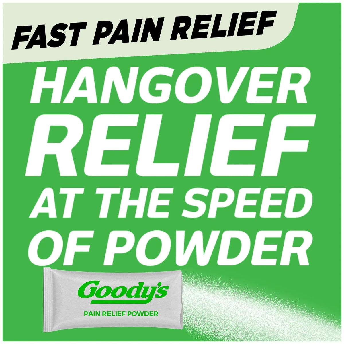Goody's Hangover Relief Powder, Dual Action Fast Headache Pain Relief with Aspirin and Caffeine, Berry Citrus Flavor, 4 Powder Sticks, 6 Pack Goody'sBuy Supplements Australia