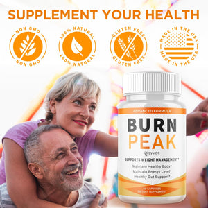 (5 Pack) Burn Peak Capsules, Official Burnpeak Pink Salt Pills with All Natural Ingredients, Advanced Health and Wellness Supplement with Premium Vitamins for Active Lifestyle Support (300 Capsules) Syvor buy supplements Au