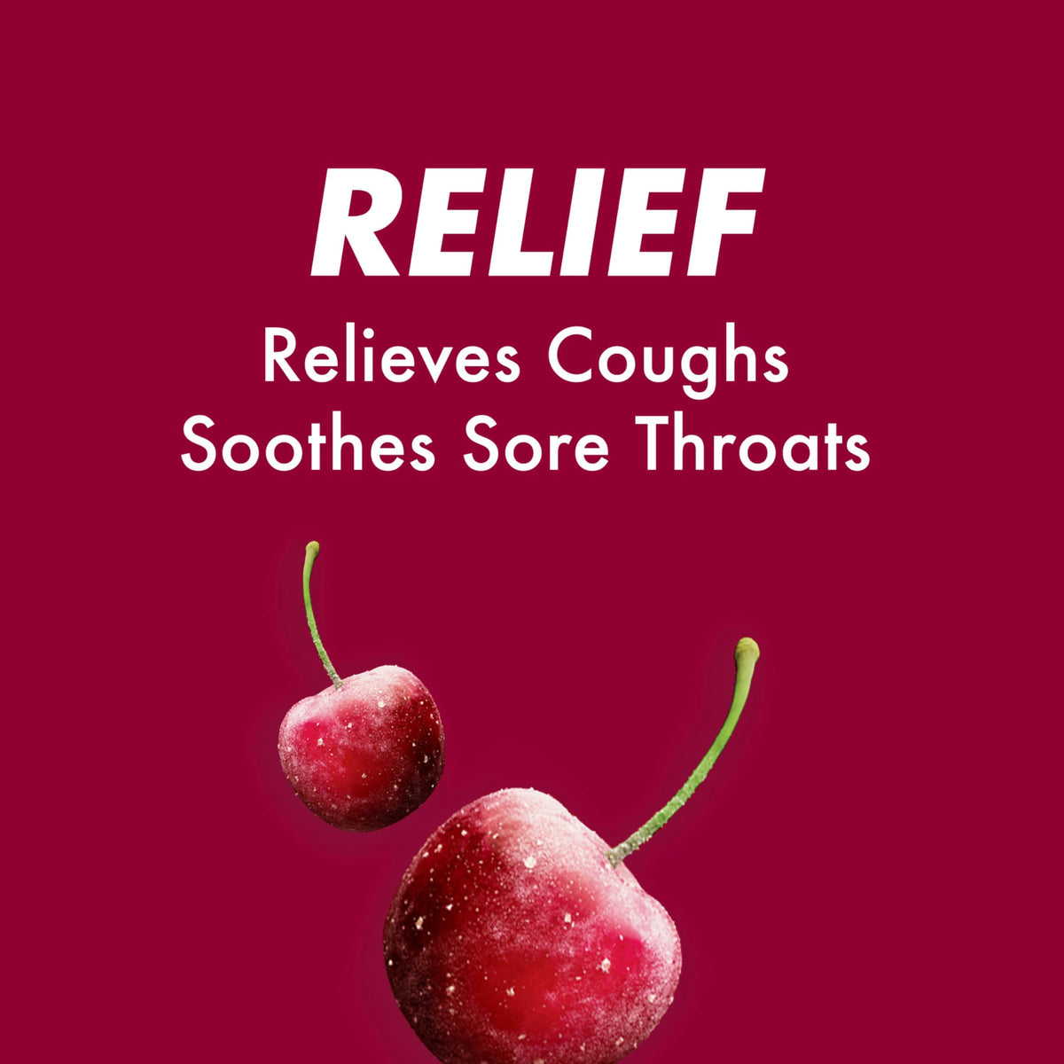 HALLS Cough and Throat Relief Cherry Cough Drops, Bulk Pack, 200 Drops