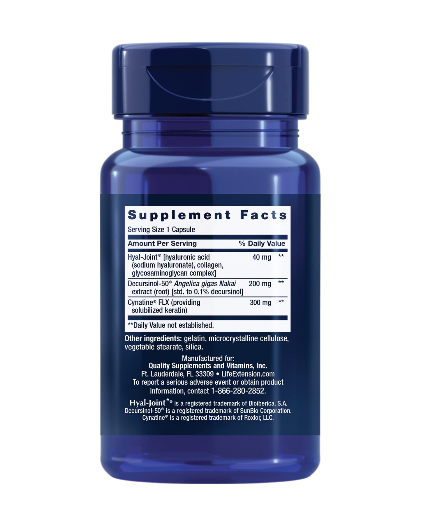 Life Extension Fast-Acting Joint Formula, Keratin, Korean Angelica, hyaluronic Acid, Joint discomfort Relief, Non-GMO, Gluten-Free, 30 Capsules Life ExtensionBuy Supplements Australia