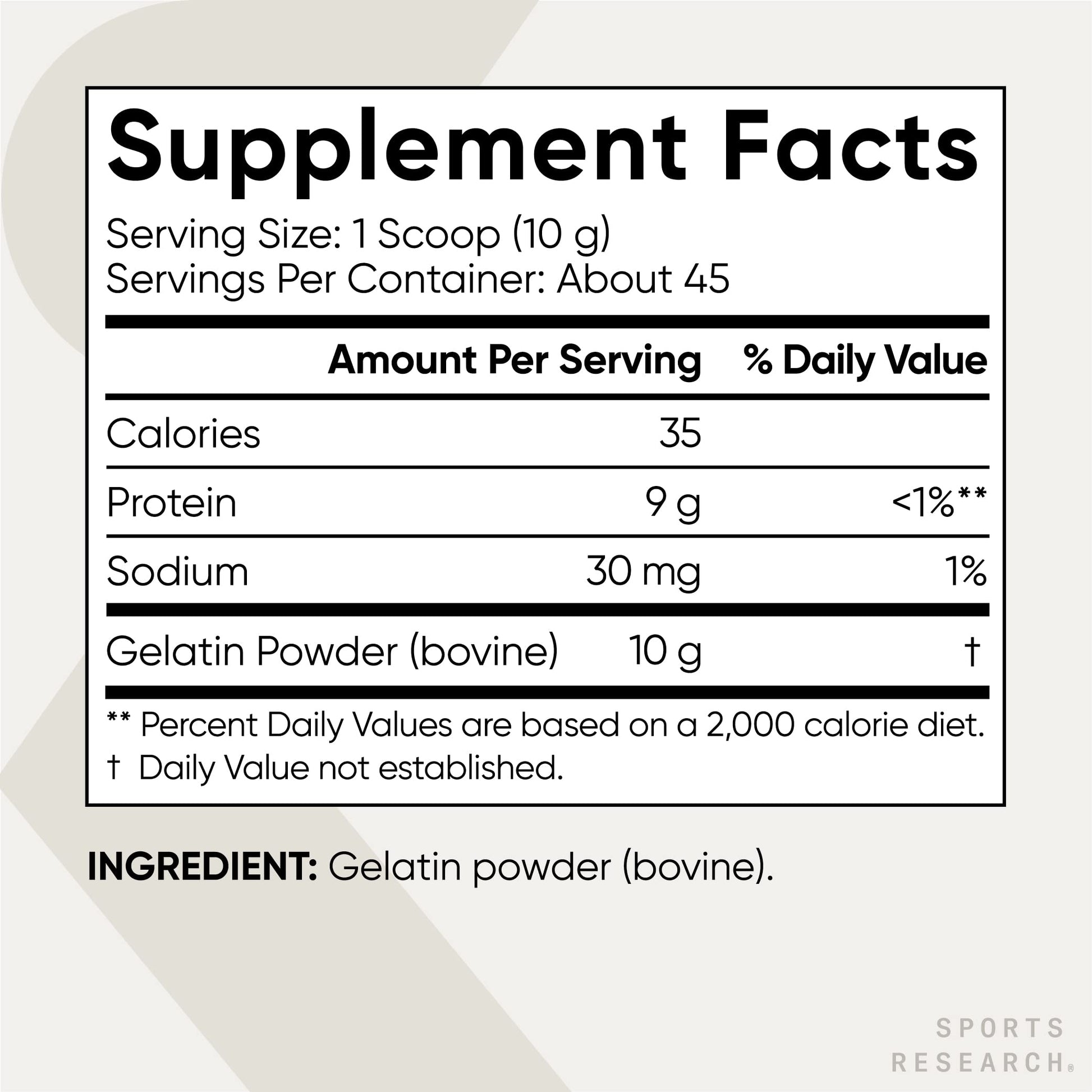 Sports Research Gelatin Collagen Cooking Powder - Sourced from Pasture Raised Cows | Great for Cooking and Baking - Certified Keto Friendly and Non-GMO Sports Research buy supplements Au