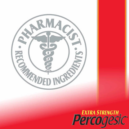 Percogesic Extra Strength Acetaminophen & Diphenhydramine Pain Relief, Fast-Acting Aspirin-Free Fever Reducer & Antihistamine, 60 Count PercogesicBuy Supplements Australia