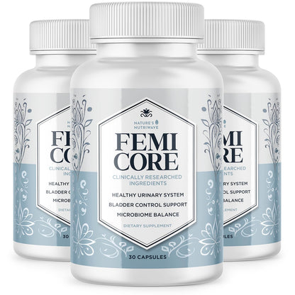 FemiCore – Botanical & Probiotic Capsules – 30 Ct, 1 Month Supply | Botanical & probiotic capsules, clean formula | Non-GMO, Stimulant-Free, GMP-Certified, Made in USA | Daily capsule