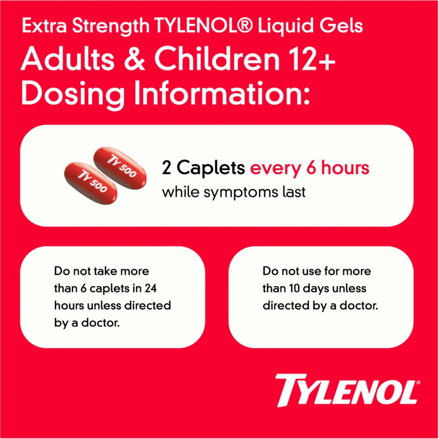 Tylenol Extra Strength Liquid Gels, Fast, Strong Pain Relief, Fever Reducer for Adults with 500 mg Acetaminophen, Fast-Acting Liquid Gel Capsules for Headaches & Minor Pain Relief, 40 Count TylenolBuy Supplements Australia