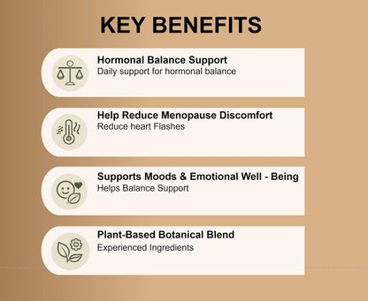 Women’s Hormonal Balance Supplement – Menopause & PMS Support – Mood, Energy & Cycle Regulation – Botanical Formula – 60 Capsules Next For Life buy supplements Au