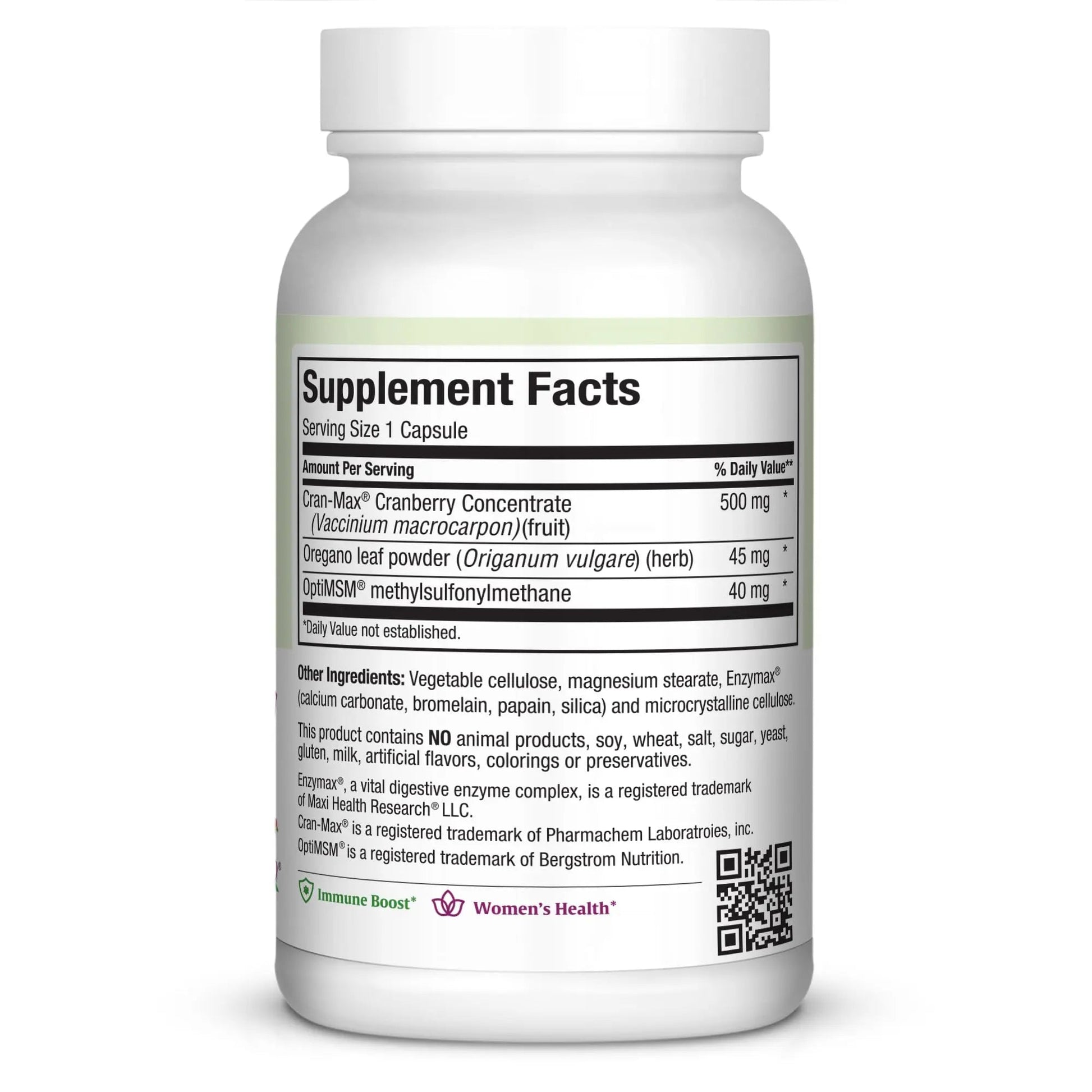 Maxi Health Cranberry Supplement for Urinary Tract & Immune Boost – Cranberry Pills for Women and Men with MSM & Oregano – 120 Capsules Maxi HealthBuy Supplements Australia