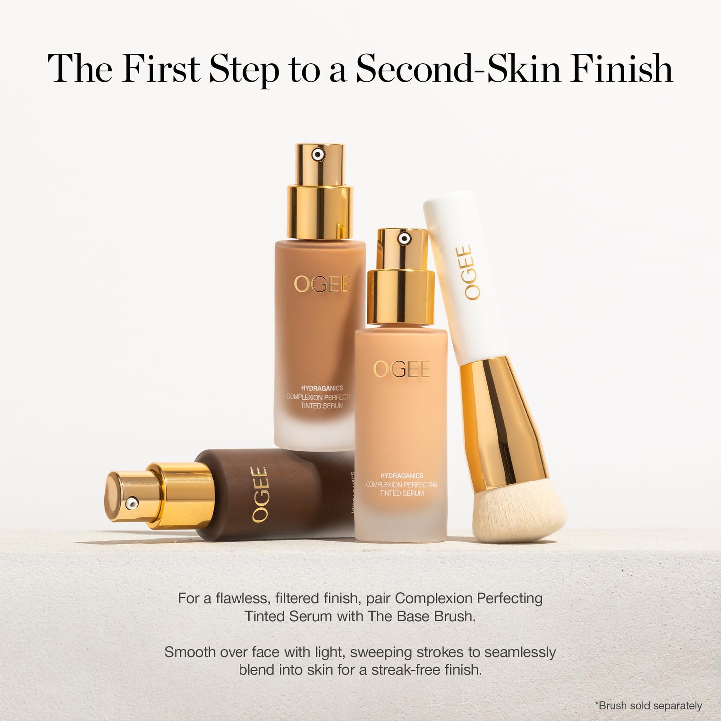 Ogee Complexion Perfecting Liquid Foundation - Lightweight Tinted Moisturizer For Face (Spruce 12.75N - Deep, Bronze Undertones) - with Vitamin C & Jojoba Oil - Certified Organic & Made in USA OgeeBuy Supplements Australia