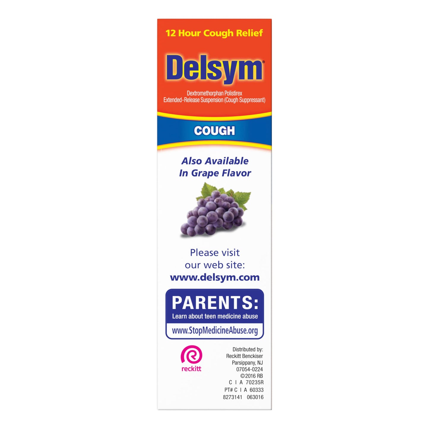 Delsym 12 Hour Cough Medicine for Adults, Powerful Relief for 12 Hours, Cough Suppressant Liquid with Extended-Release Dextromethorphan, Orange Flavor Liquid Cough Syrup, 5 Fl Oz (Pack of 1) Delsym buy supplements Au