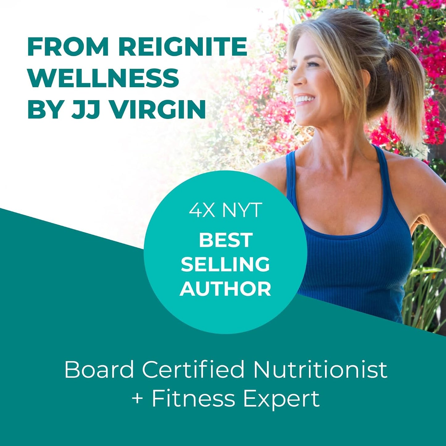 Reignite Wellness by JJ Virgin | SHEatine Powder Stick Packs | Creatine Trifecta for Powerful Aging | Creatine HCL, Taurine & Magnesium Glycinate | Orange Flavor 30 Count
