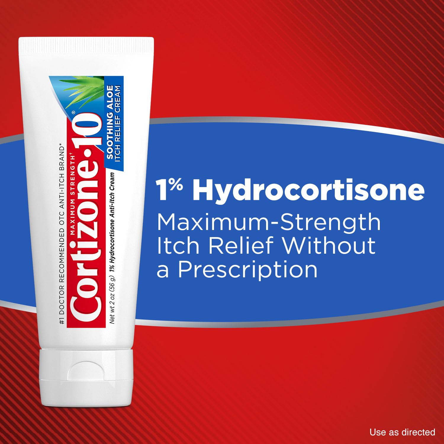 Cortizone-10 Maximum Strength Soothing Aloe Itch Relief Cream, 1% Hydrocortisone, Fast-Acting, Anti-Itch Cream for Bug Bites, Rash, Eczema, Psoriasis, Poison Ivy, Oak, Sumac & More, 2 oz Cortizone 10 buy supplements Au