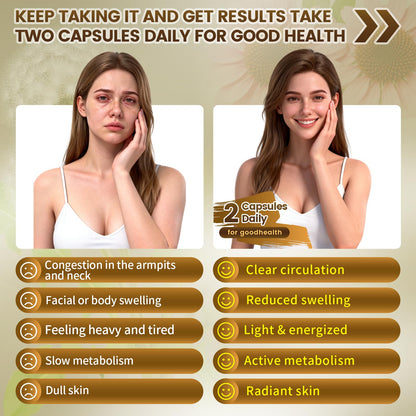 21-in-1 Liposome Lymphatic Drainage Supplements, 45 Day Supply, 4800mg Immune & Lymph System Support, 10:1 Concentrated Technology, Echinacea, Dandelion, Burdock, Bromelain, Calendula, 90 Capsules VivoNu buy supplements Au
