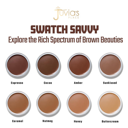 Juvia's Place Bronzed Cream Bronzer - Sunkissed - Smooth Cream Bronzer Pot for Sun-Kissed Glow & Warmth, Buildable & Blendable Makeup Contour with Long-Lasting Matte Shimmer Finish, Highly Pigmented Juvia's PlaceBuy Supplements Australia