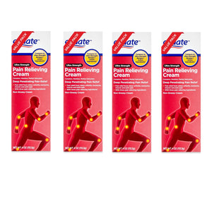 Equate Ultra Strength Pain Relieving Cream, Equate Ultra Strength Pain Relieving Cream Muscle Rub, 4 oz, Pack of 4 Aus HealthcareBuy Supplements Australia