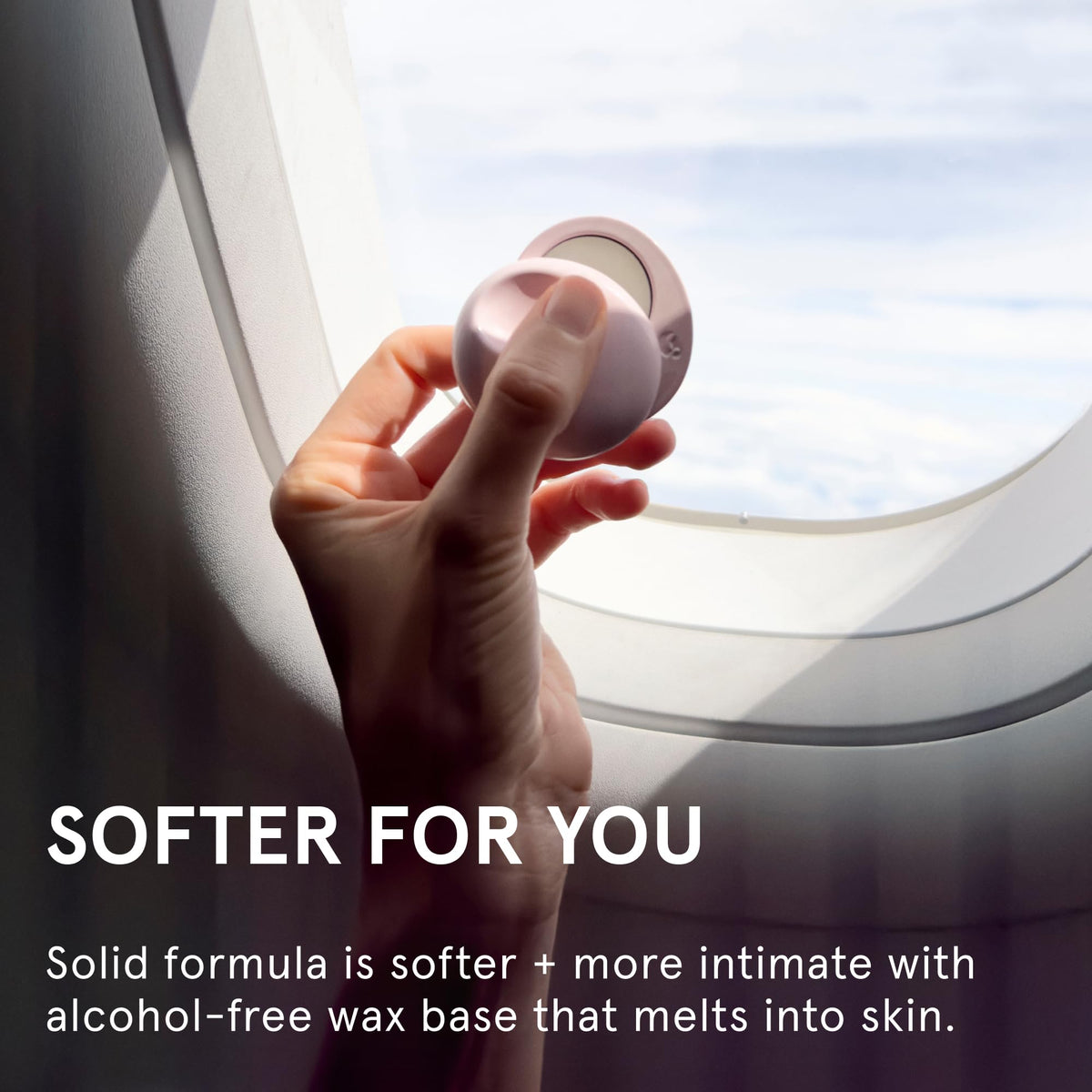 Glossier You Solid Perfume - Unisex Fragrance for Women & Men in Refillable Compact, Alcohol-Free Balm Melts Into Skin - Buildable Warm & Spicy Scent Pink Pepper, Iris, Ambrox - Travel-Friendly, 3g GlossierBuy Supplements Australia