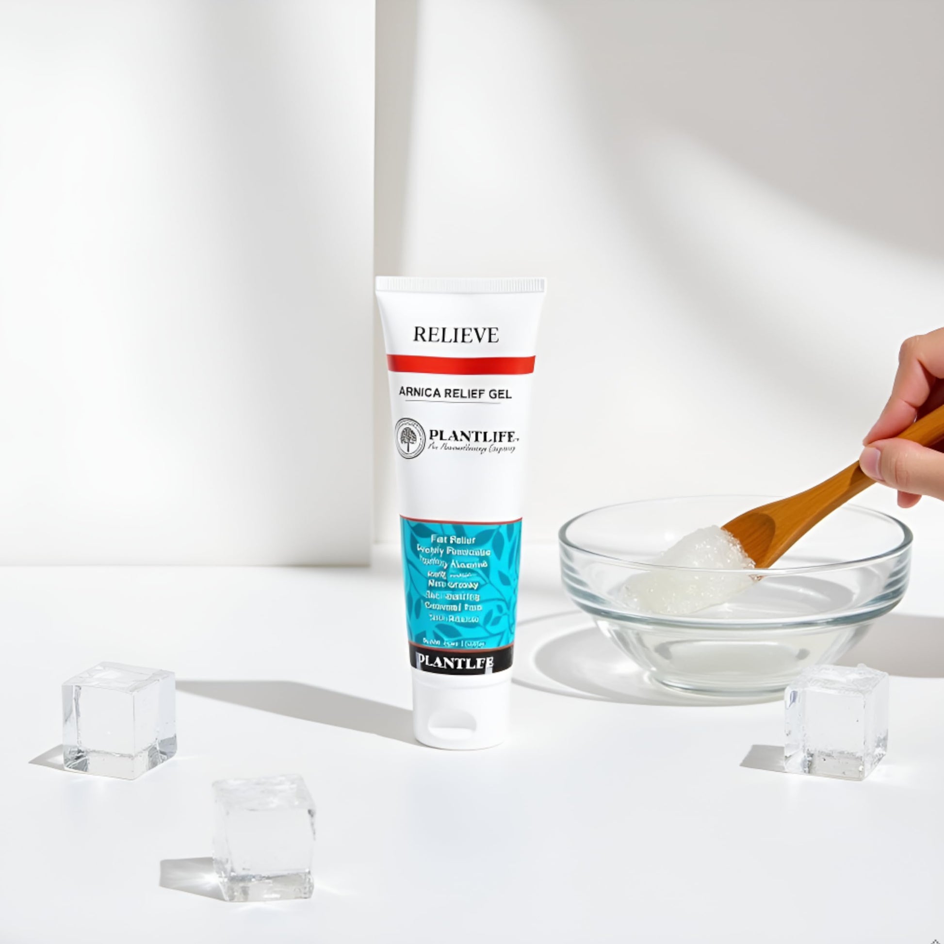 Plantlife Arnica Relieve Gel - Made with Arnica and 100% Pure Essential Oils - Relieve Products are a Homeopathic Solution for Everyday Use - Works Quickly and Effectively - Made in California PlantlifeBuy Supplements Australia