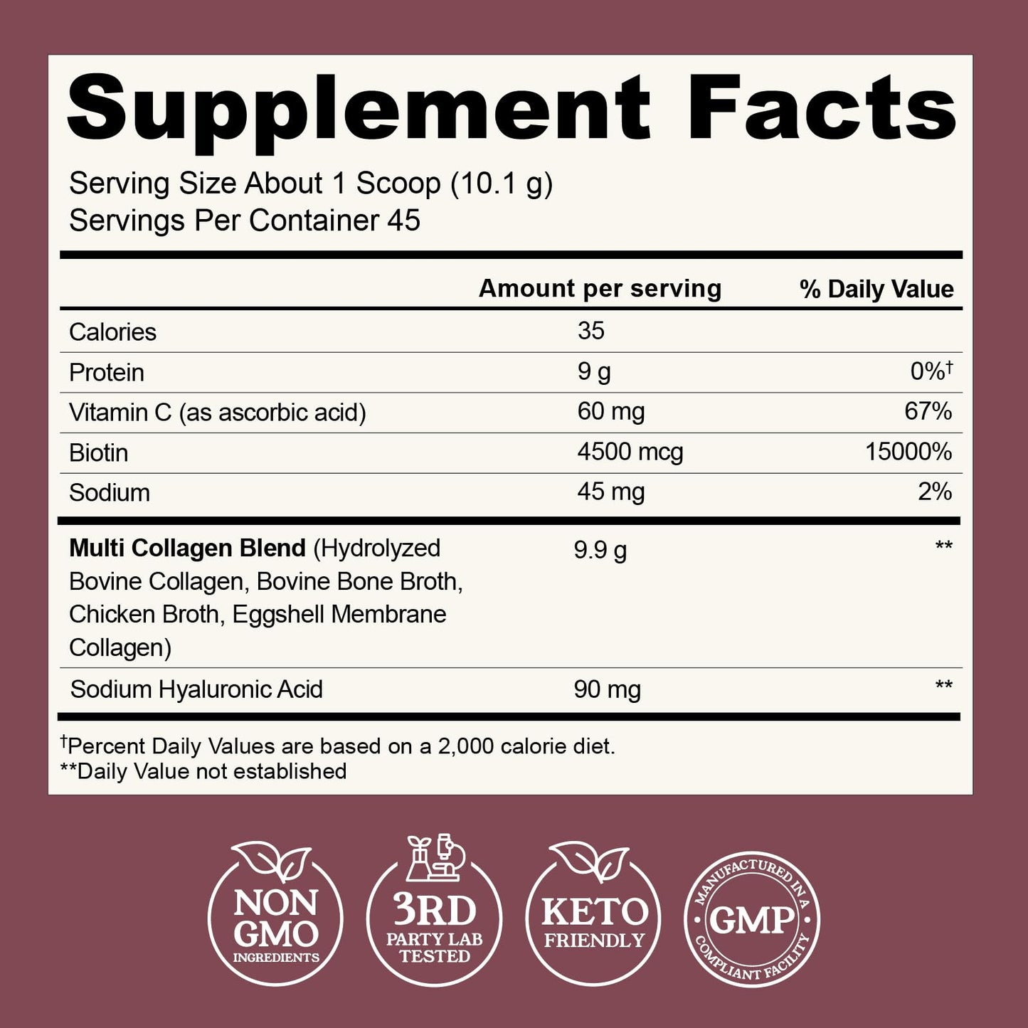 Advanced Collagen Complex Powder – VERISOL®, FORTIBONE®, & FORTIGEL® for Hair, Skin, Bone & Joint Support – Clinically Studied Ingredients – Grass-Fed Hydrolyzed Collagen Peptides – 30 Servings