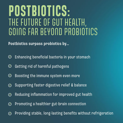 NAVEH PHARMA Adult Postbiotics Capsules for Women and Men | Postbiotics for Gut Health with 200X Ingredients Than Probiotic and Prebiotic | Supports Immunity, Digestion, Microbiome & Metabolism NAVEH PHARMA buy supplements Au