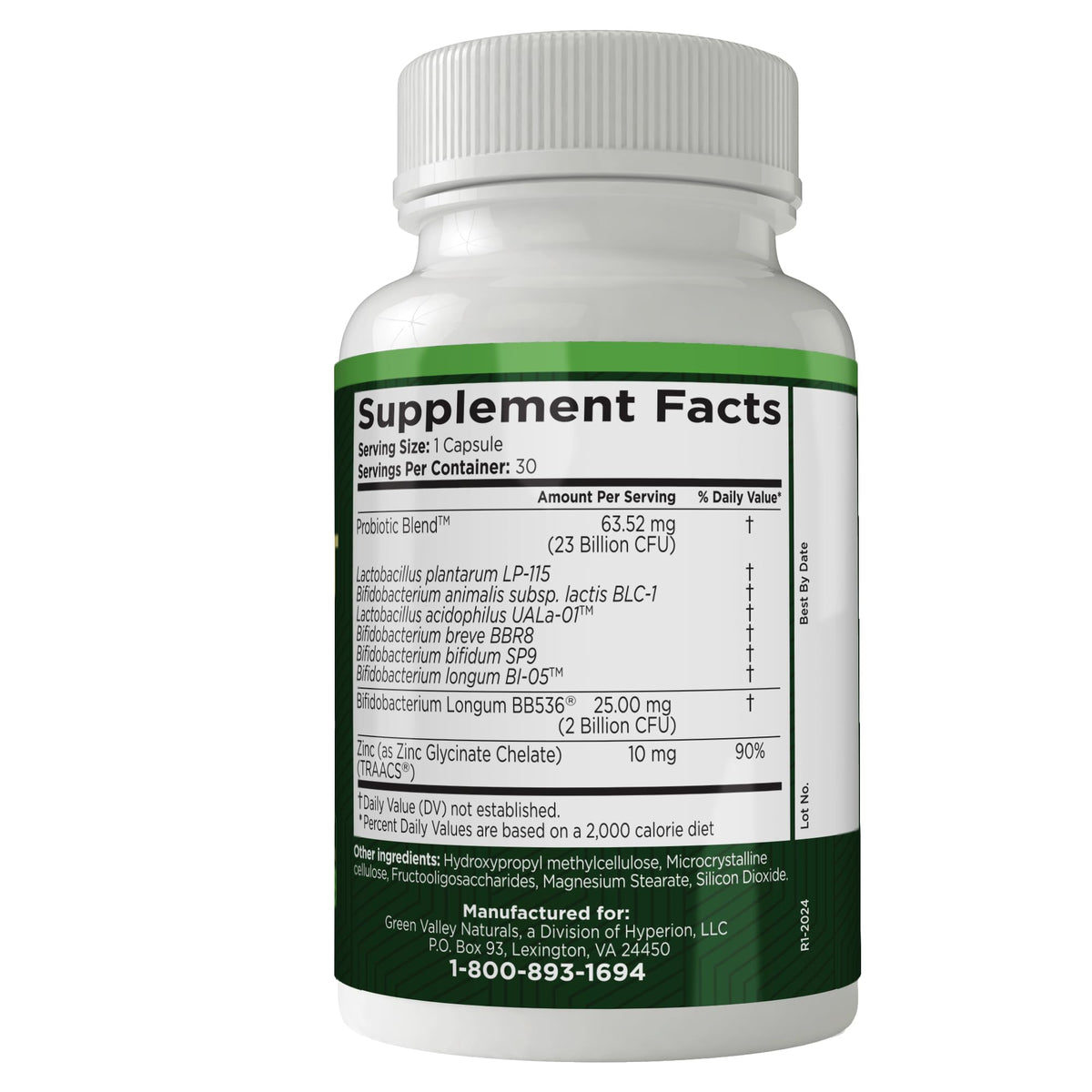 ComfortPro™ Daily Probiotics for Digestive Health | Constipation Relief & Bloating Support for Women & Men | Gut Cleanse with Zinc | Helps Reduce Gas & Promotes Digestive Regularity | Valley Formula GREEN VALLEY NATURALS buy supplements Au