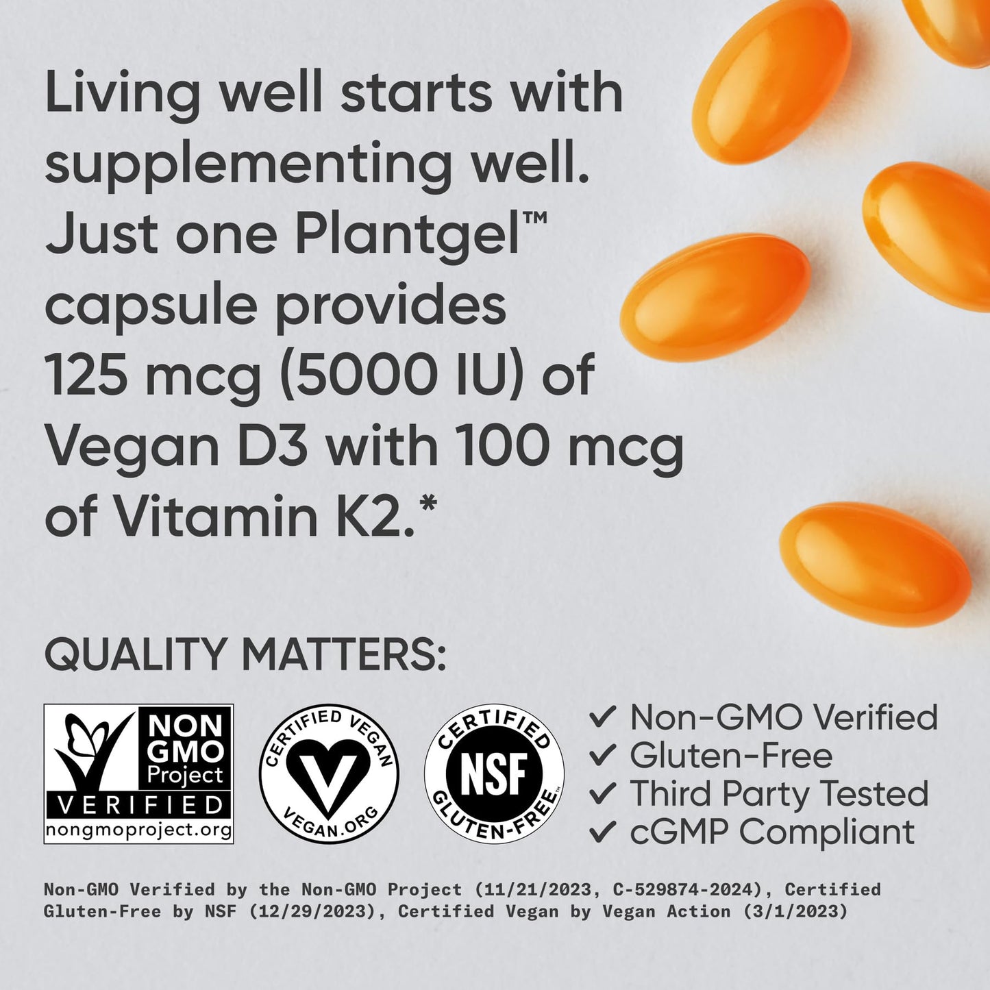 Sports Research® 2-in-1 Pack - Total Omega-3 Fish Oil 2200mg - 960mg of EPA & DHA, and Vitamin D3 5000iu + K2 100mcg Sports Research buy supplements Au