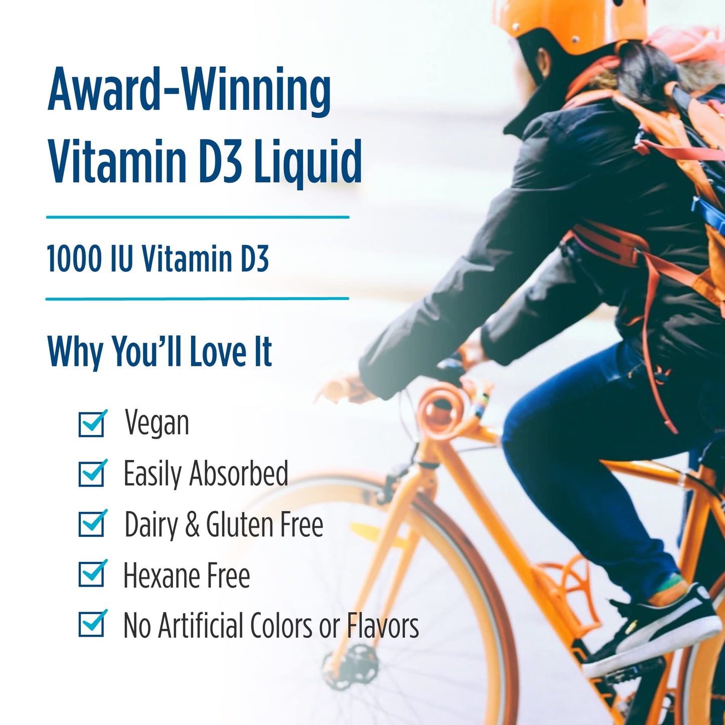 Nordic Naturals Plant-Based Vitamin D3 Liquid - 1 oz - 1000 IU Vitamin D3 - Healthy Bones, Mood & Immune System Function - Non-GMO, Vegan - 60 Servings Nordic NaturalsBuy Supplements Australia