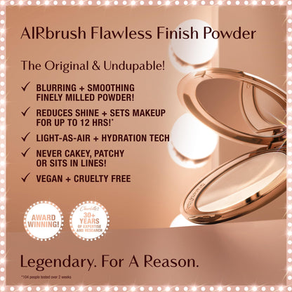 Charlotte Tilbury Airbrush Flawless Finish Setting Powder - Pore-Blurring Pressed Powder for Face Makeup to Minimize Shine with a Soft-Focus Finish - 1 Fair Charlotte TilburyBuy Supplements Australia