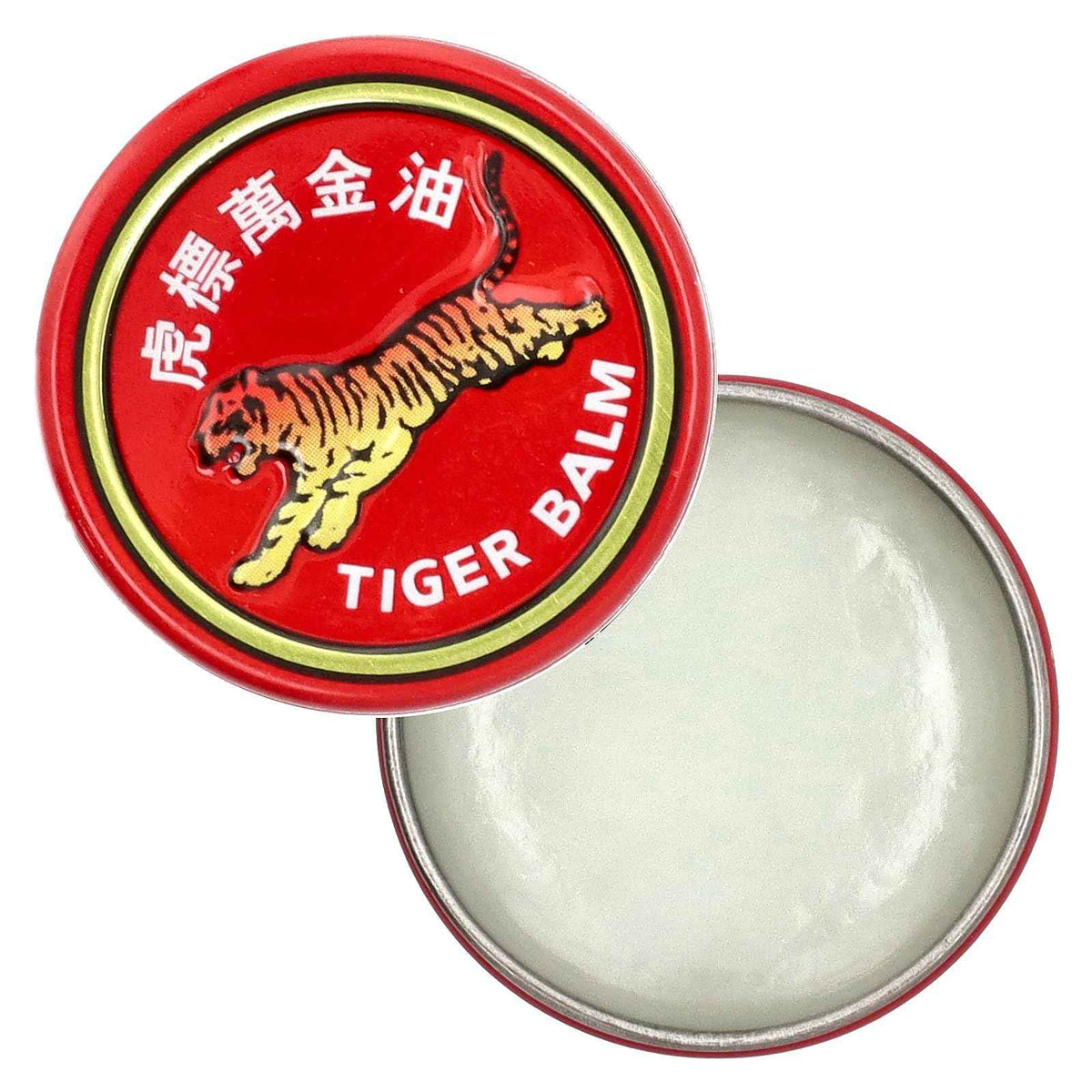 Tiger Balm Pain Relieving Ointment White Regular Strength, 0.15 Ounce