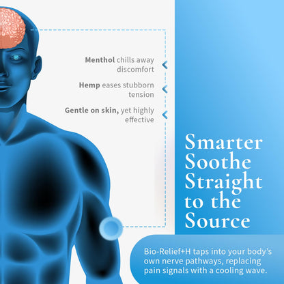 BIO-Relief Pain Roll On w 10% Menthol & Arnica | Highly Effective, Cool & Topical Pain Relief Extra Strength for Arthritis, Muscle, Joint, & Back - Easy Roll On Maximum Strength, Made in USA Scientific Solutions GlobalBuy Supplements Australia