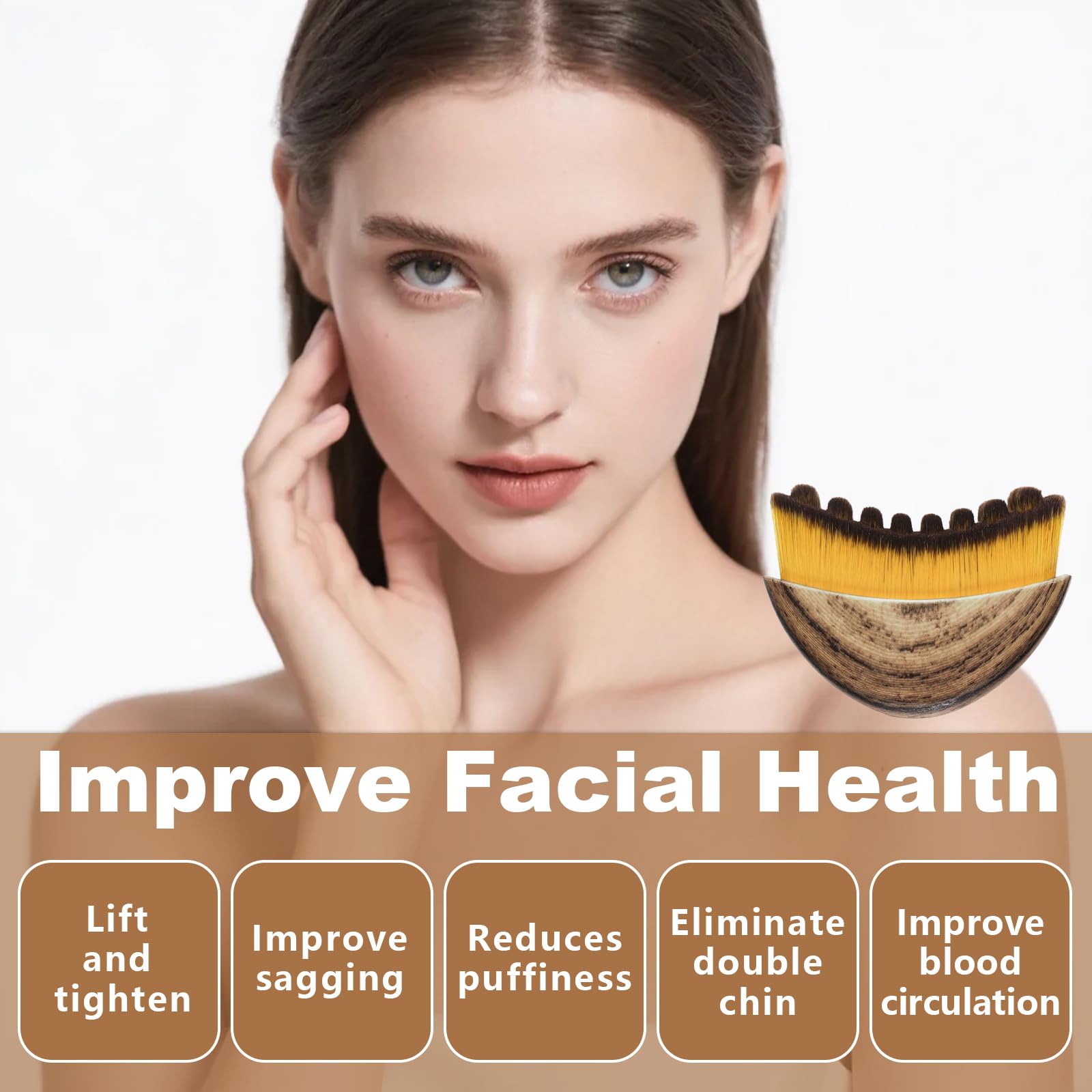 3PCS Lymphatic Contour Face Brush, Lymphatic Brush, Lymphatic Drainage Massager for Face, Chin & Jawline Sculpting,Ergonomically Designed to Fit The Skin Precisely KUNAL buy supplements Au