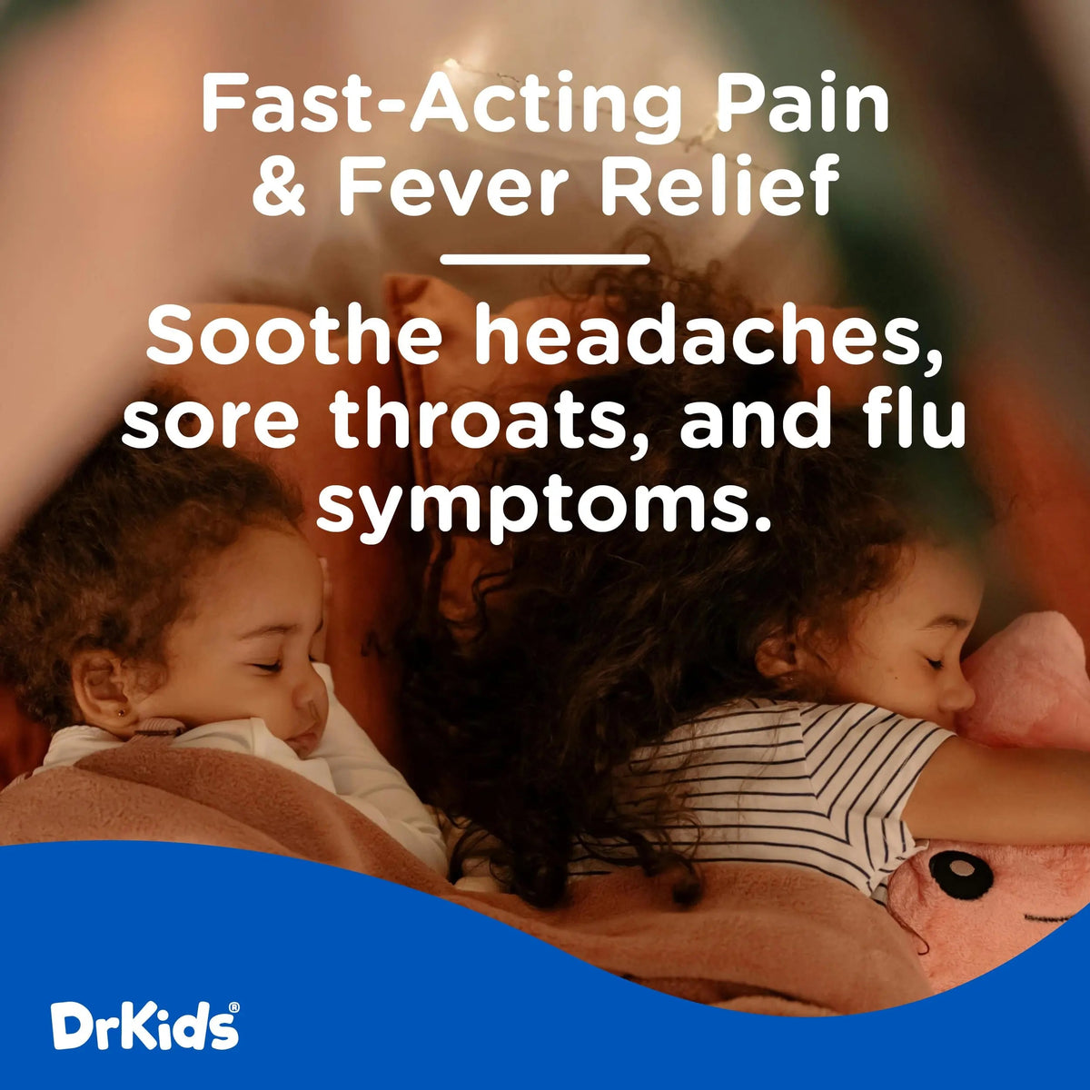 Dr. Kids Children’s Pain and Fever Chewable Gels – Pain Relief and Fever Reducer for Kids Ages 2–11, 80 mg Chewable Acetaminophen for Headache, Sore Throat, Cold & Flu, Pineapple Flavor, 26 Count Dr. KidsBuy Supplements Australia