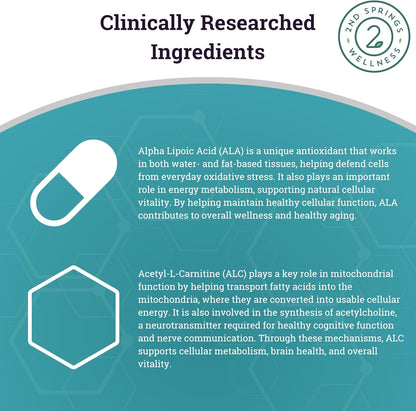 ALA & ALC Complex + Women’s Daily 7 Essentials Bundle | Energy, Metabolism, Cognitive Support, Hormone Balance, Digestion & Daily Wellness