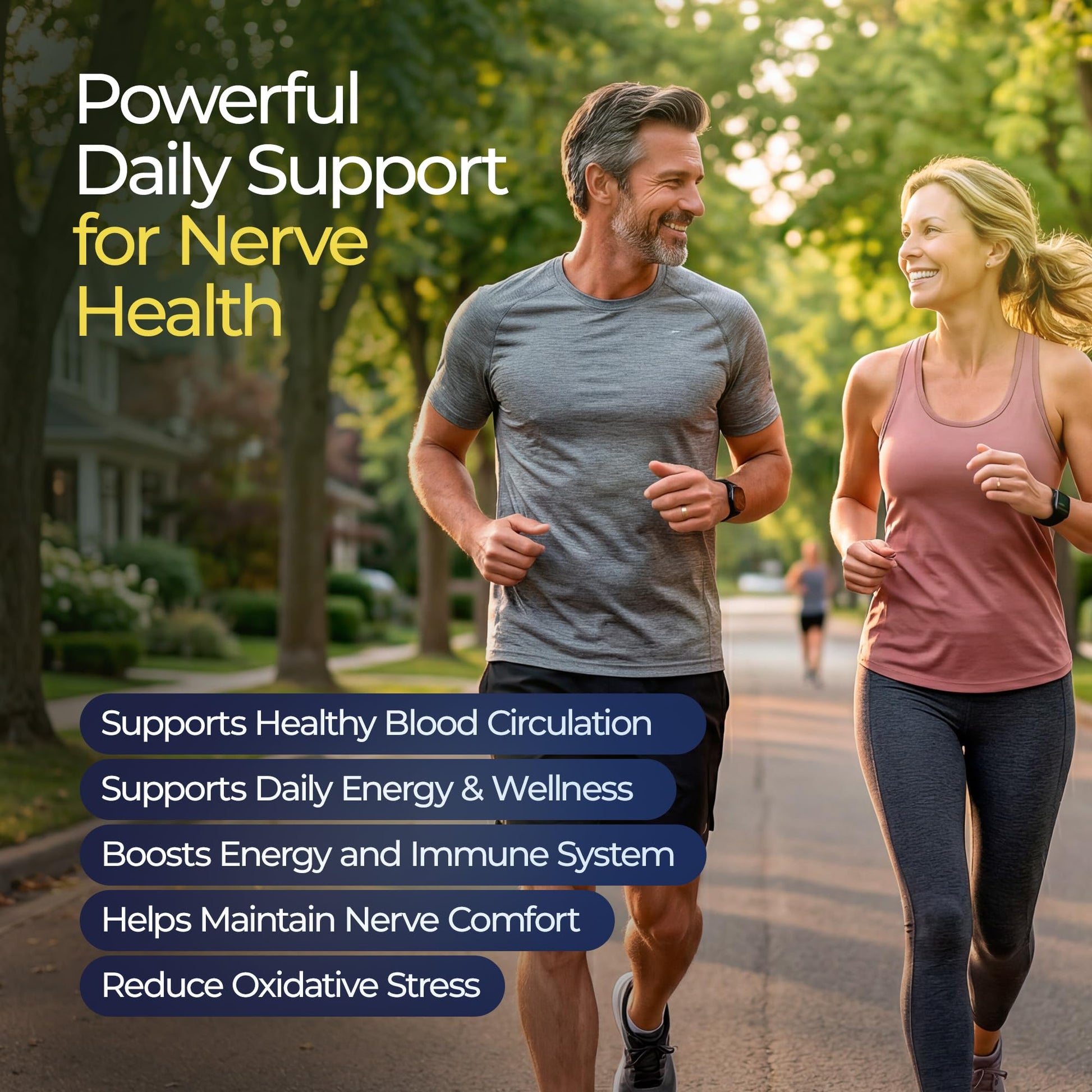 The Nerve Brand Neuropathy Support Gummies, 600 mg R Alpha Lipoic Acid Gummies with B1 B6 B12 and Lion’s Mane, Sugar Free Daily Nerve Health Supplement, 30 Day Supply The Nerve BrandBuy Supplements Australia