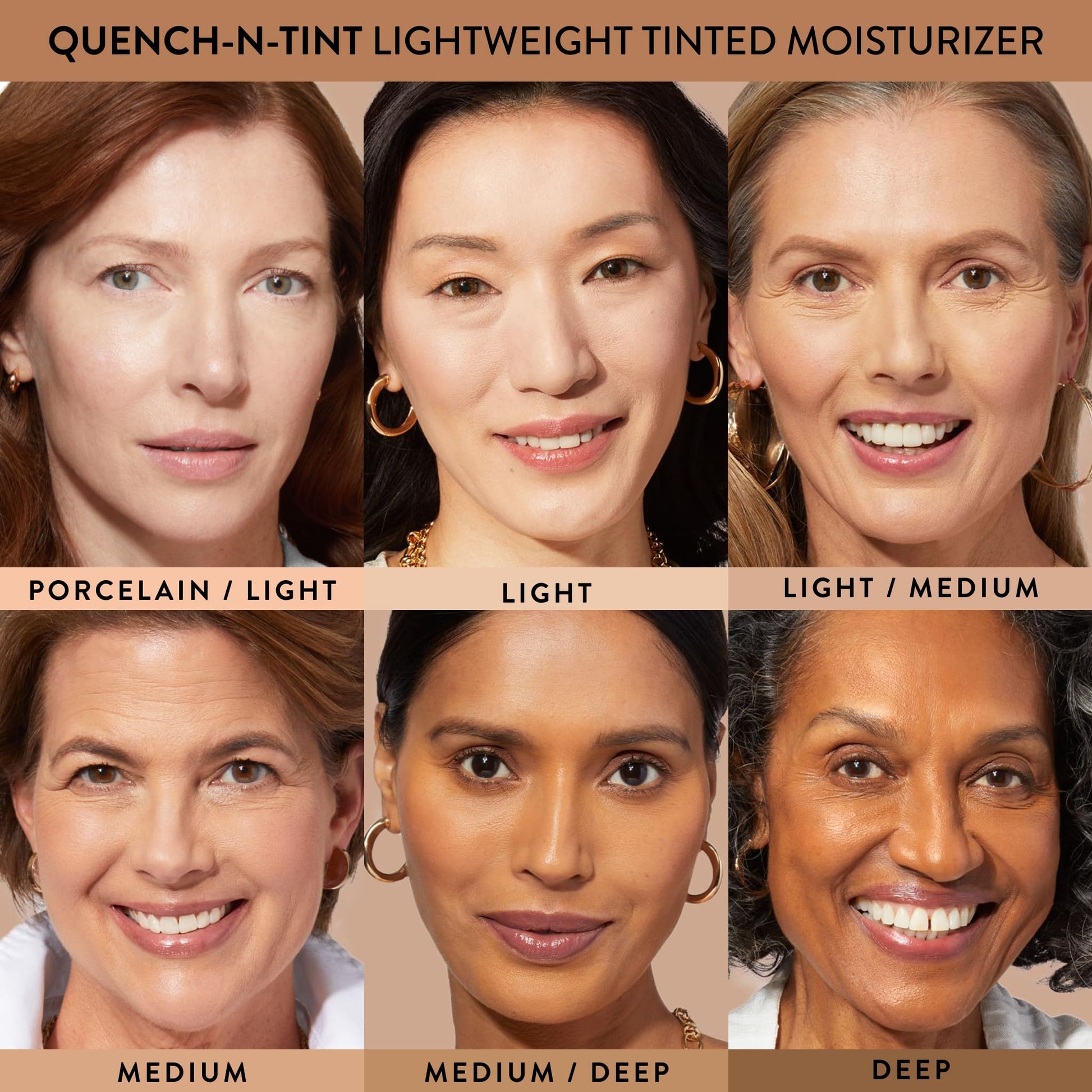LAURA GELLER NEW YORK Quench-n-Tint Tinted Moisturizer - Sheer to Light Buildable Coverage - Natural Glow Finish - Lightweight Formula with Hyaluronic Acid, 04 Medium LAURA GELLER NEW YORKBuy Supplements Australia