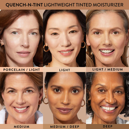 LAURA GELLER NEW YORK Quench-n-Tint Tinted Moisturizer - Sheer to Light Buildable Coverage - Natural Glow Finish - Lightweight Formula with Hyaluronic Acid, 04 Medium LAURA GELLER NEW YORKBuy Supplements Australia