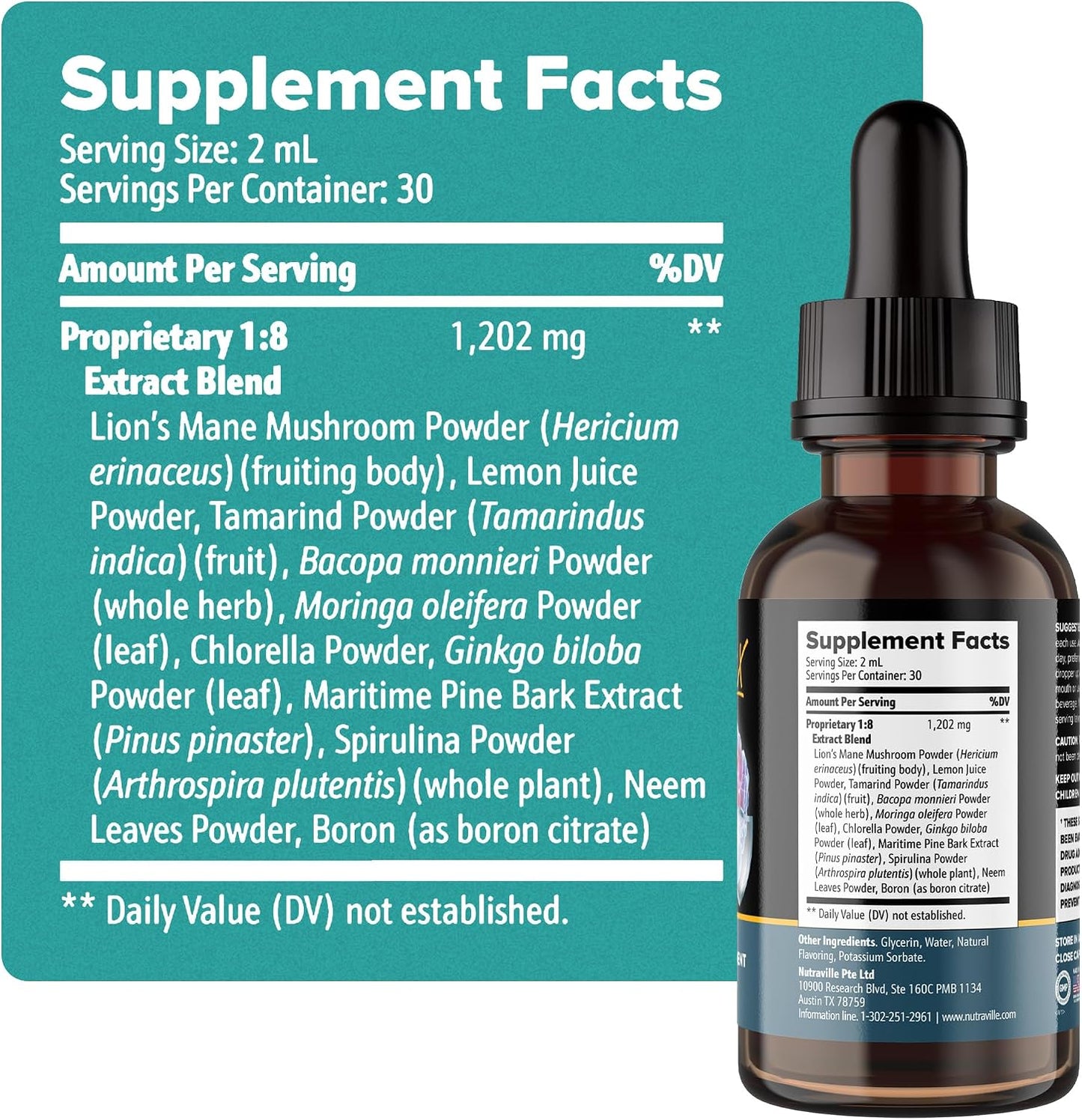 Pineal Gland Supplements - Decalcify & Activate Your Pineal Gland - Brain Supplements for Focus, Memory, and Third Eye Activation